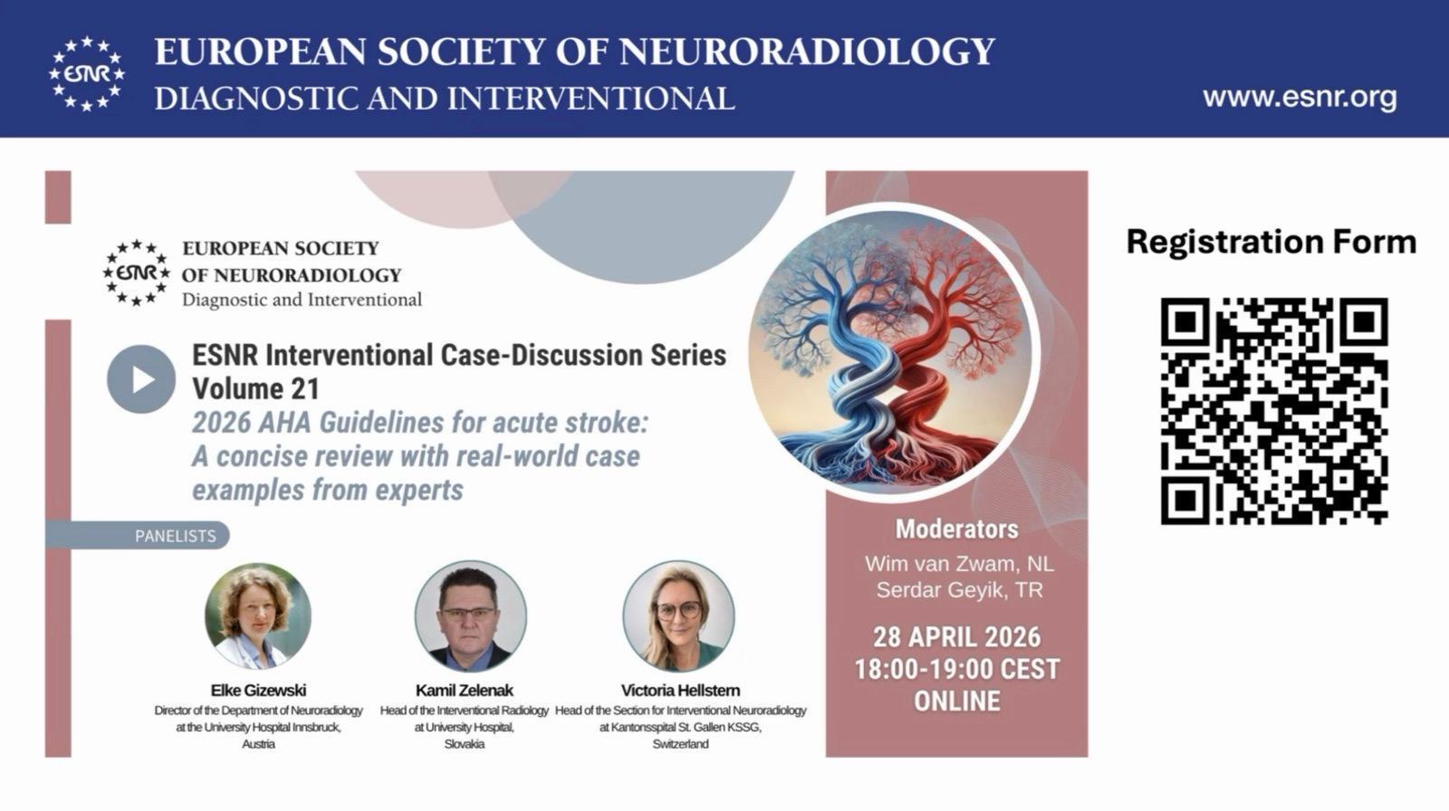 Webinár Európskej spoločnosti neurorádiológie s profesorom Zeleňákom