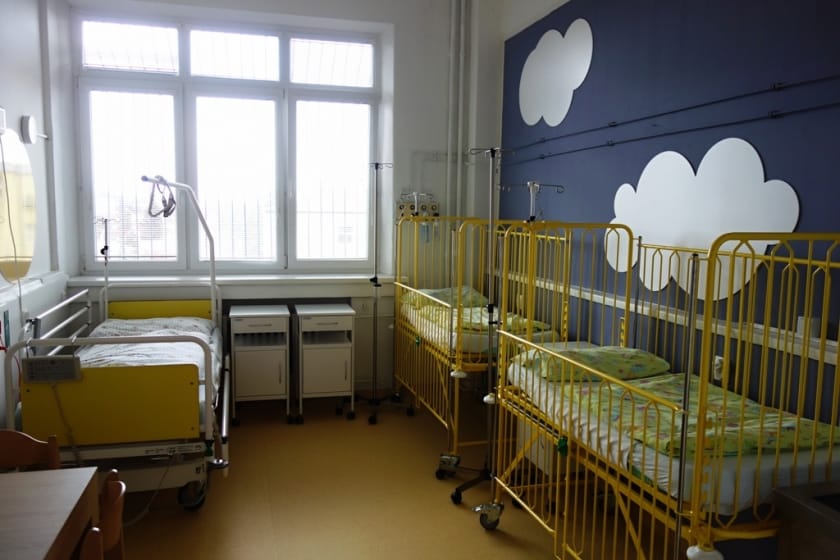 Rekonštrukcia lôžkového oddelenia Kliniky detí a dorastu