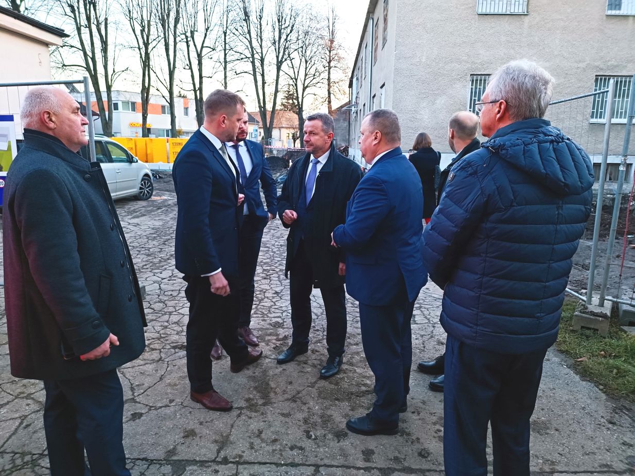 Návšteva ministra zdravotníctva SR Kamila Šaška
